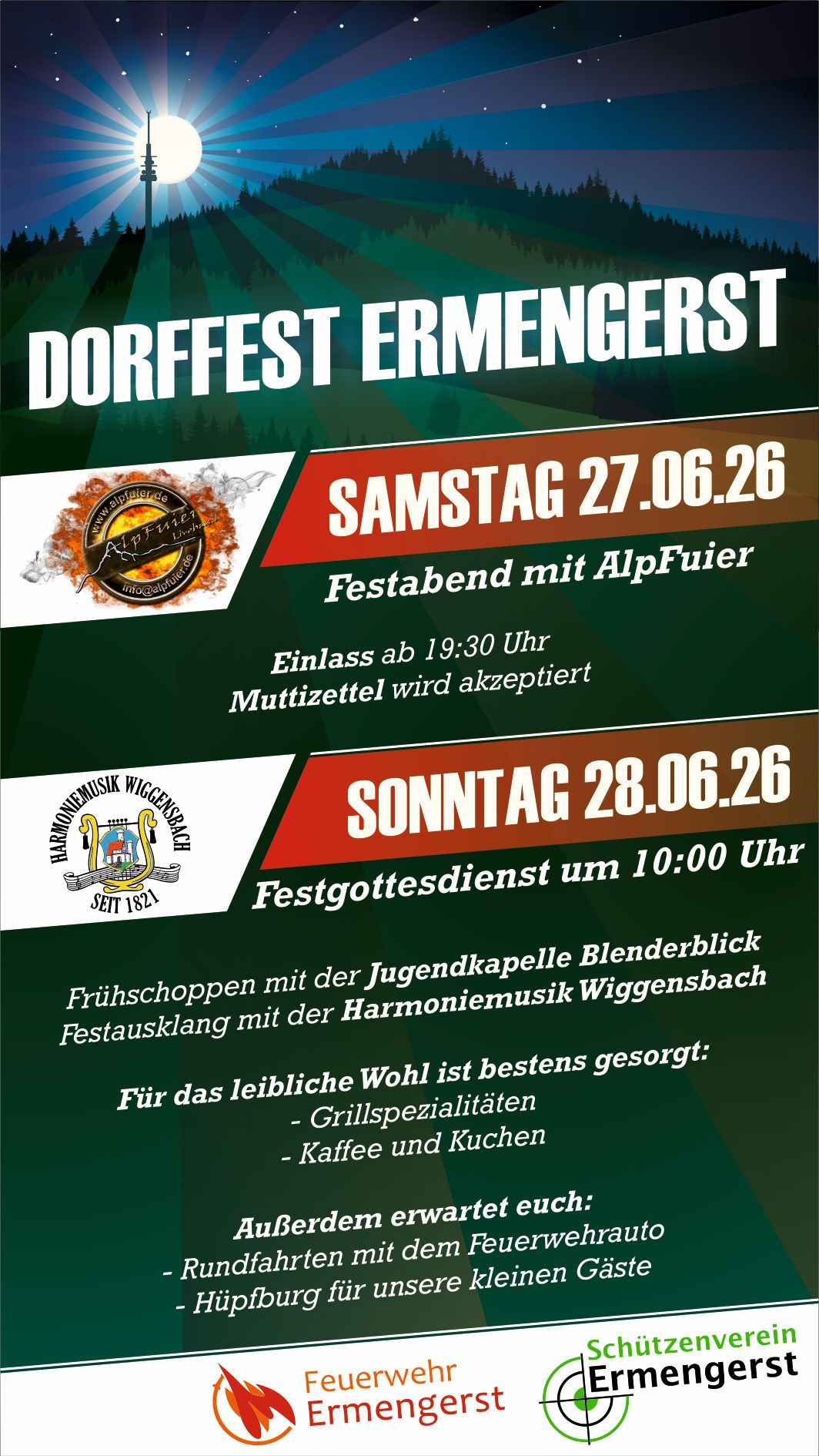 Dorffest Ermengerst 2026